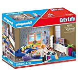 PLAYMOBIL City Life 70989 Wohnzimmer, Mit Lichteffekt, Spielzeug für Kinder ab 4 Jahren