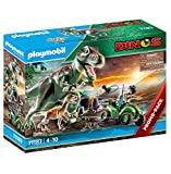 PLAYMOBIL Dinos 71183 T-Rex Angriff, Spielzeug für Kinder ab 4 Jahren