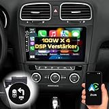 DYNAVIN Android Autoradio Navi für VW Golf 6, 9 Zoll OEM Radio mit Wireless Carplay und Android Auto | Head-up Display | Inkl. DAB+: D9-DF31 Premium Flex