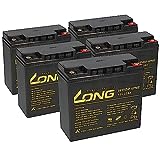 5X Akku Batterie 12V 22Ah kompatibel Elektroroller E-Scooter 60V 20Ah SXT Viper