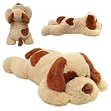 Big Baloo Weighted Stuffed Animal, Anxiety Kuscheltier Hund 2,5kg, XXL Kuscheltier Groß, 70cm Riesen Kuscheltier, Gewichtetes Plüschtier Für Kinder Und Erwachsene