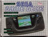 Sega Game Gear Konsole/Gerät + Zubehör - Schwarz (GG) Z3 lose