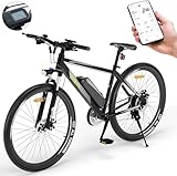 Eleglide M1 Plus E-Bike, 29 Zoll E-Mountainbike Damen Herren mit 36V 12.5Ah Akku, 250W Motor MTB, E-Mountainbike mit 21 Gang, Elektrofahrrad Reichweite über 100KM, CST Off-Road-Reifen