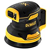 DEWALT 18 Volt Akku-Exzenterschleifer DCW210N (Schleifpapier-ø: 125 mm, elektronische Drehzahlregulierung, Staubschutz für Getriebe und Schalter, mit Klettfix-System, ohne Akku und Ladegerät)