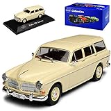 Atlas Volvo 220 Amazon Kombi Cream Beige 1962-1969 1/43 Modell Auto