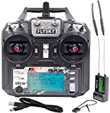 DTXMX Flysky FS-i6X RC Sender 6 Kanal 2.4GHz fernsteuerung mit FS-iA6B Empfänger Radio Control System für FPV Racing RC Drone Quadcopter [Mode 2]