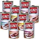 Rinti 40 x 400g Kennerfleisch (5xKalb,5xSeefisch,5xRentier,5xRind,5xSchinken,5xHuhn,5xEnte,5xPute)