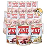 Rinti 18 x 800 g Kennerfleisch Dosen Mix | Sorten frei wählbar | Hundefutter