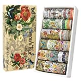 Voolcaoo 37 Rollen Vintage Washi Tape Set - Goldfolie Dekoratives Masking Tape, Dekoratives Klebeband Bunt für Bullet Journals, Diy Handwerk, Scrapbooking Supplies, Journals Planner