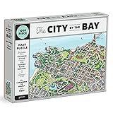 Galison 9780735372009 The City by The Bay 1000 Piece Maze Puzzle