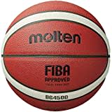 Molten BG Series Composite Basketball, FIBA genehmigt – BG4500, Größe 7, zweifarbig (B7G4500)