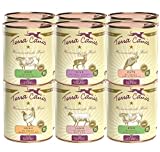 Terra Canis Classic Hundefutter 12 x 800g Dosen Mix XL (12 x 800g) Feuchtfutter Hausmannskost für Hunde