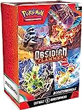 Pokémon-Sammelkartenspiel: Boosterbundle Karmesin & Purpur – Obsidianflammen (6 Boosterpacks)