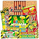 Toxic Waste Candy Box | saure Süßigkeiten | Xmas Winter Sweets | Sour Candy | ausgefallenes Geschenk | USA Import | Limited Christmas Edition | Advents Sweets | Candy & Bar ®