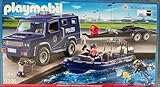 PLAYMOBIL 9396 Bundespolizei - Truck mit Schnellboot