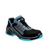 Steitz Secura F39709 VD PRO 1500 Boa S2 Halbschuh, Schwarz/Blau, XB Weite, 42 Größe