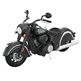 Hallmark Keepsake Weihnachtsschmuck 2024 Indianer Motorrad Häuptling Dark Horse 2024 Metall Geschenke für Autosammler